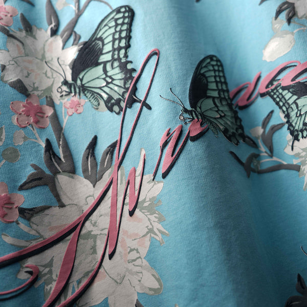 Blue Fresh Threads HD Print T-Shirt