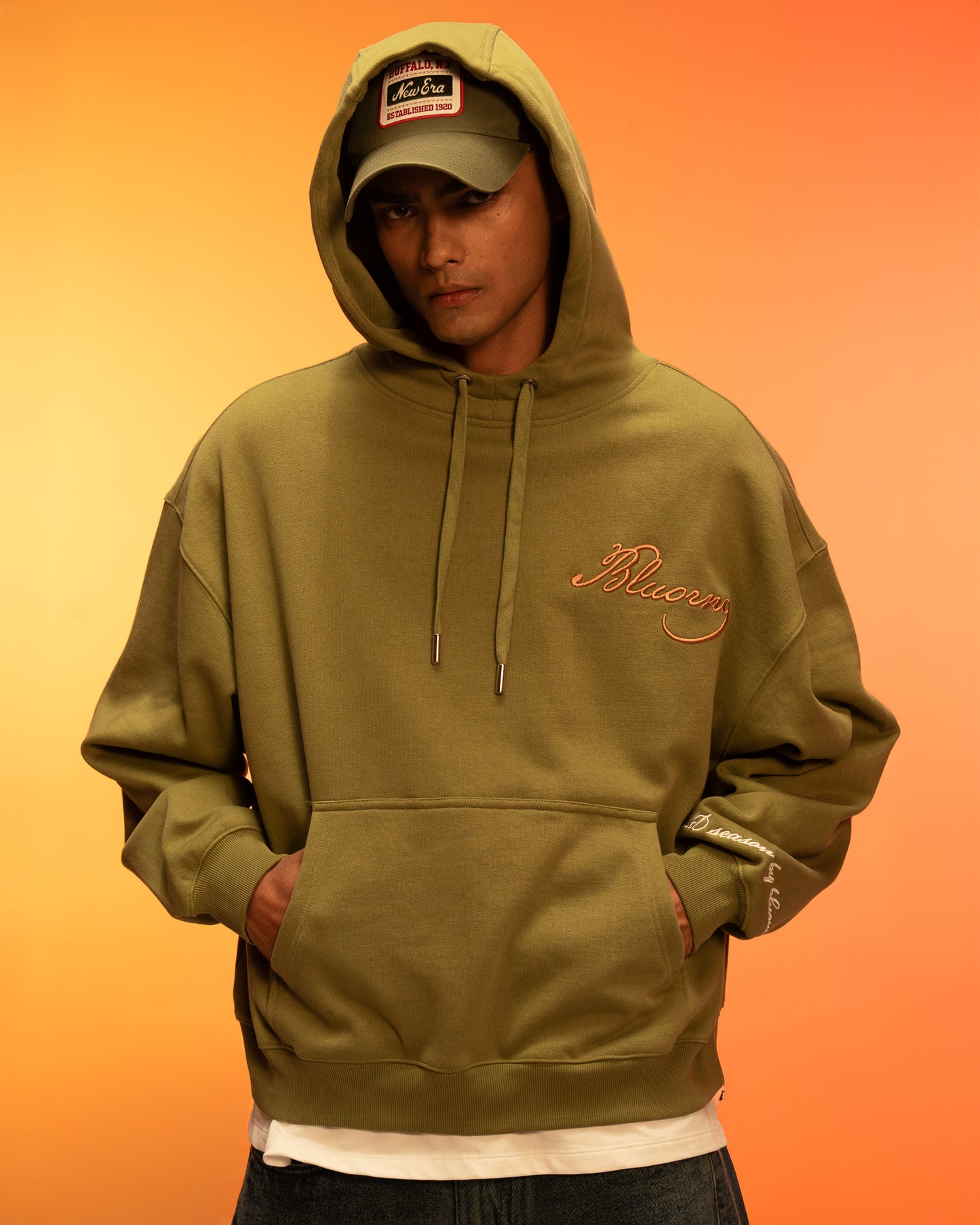 OLIVE NOCTURNAL HOODIE