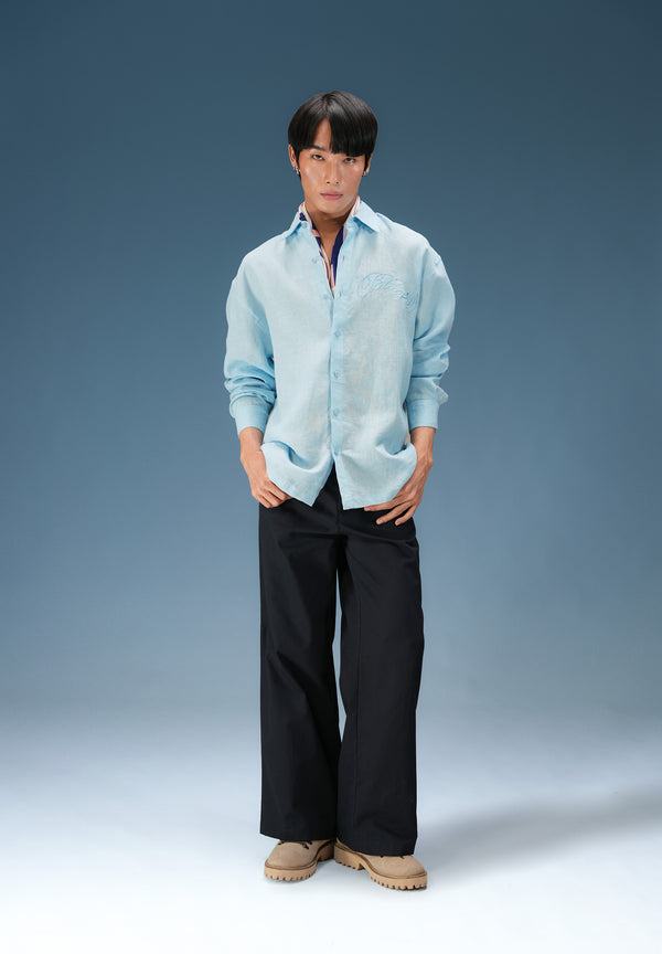 Sky Linen Shirt