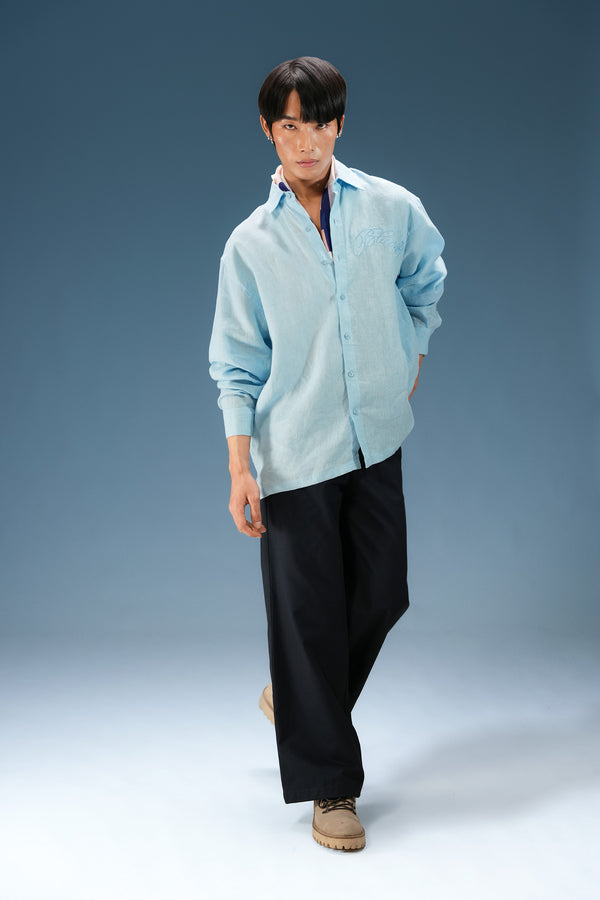 Sky Linen Shirt