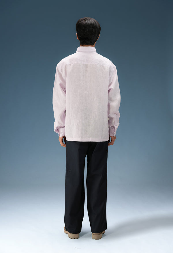 Lavender Linen Shirt