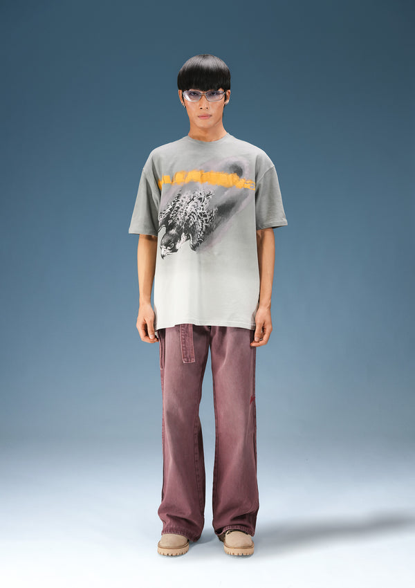 Grey Wild Instinct T-Shirt