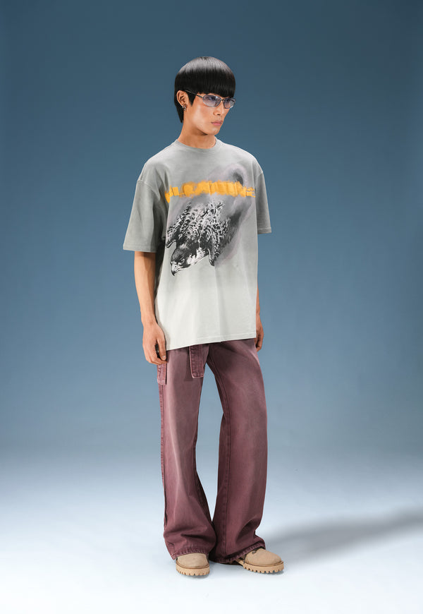 Grey Wild Instinct T-Shirt