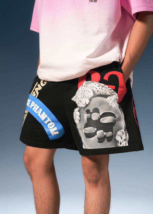 Black Phantom Shorts