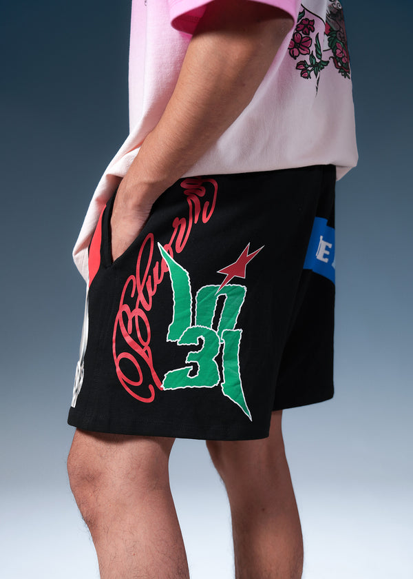 Black Phantom Shorts