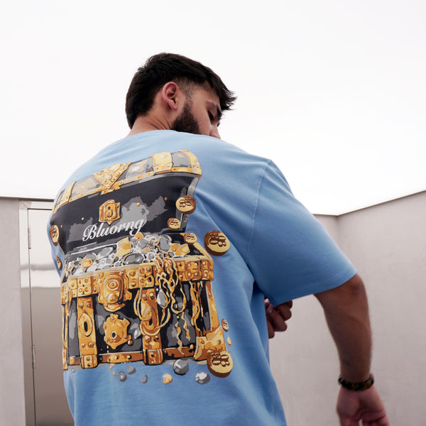 BLU TREASURE T-SHIRT BACK LOOK