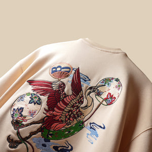 Cream Crane T-Shirt