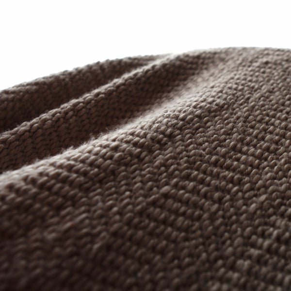 GREY HERRINGBONE HOODIE