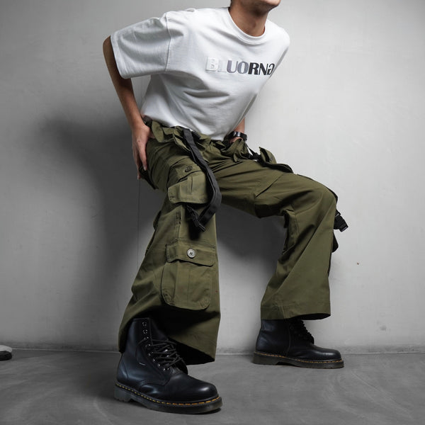 OLIVE RIPSTOP CARGOS
