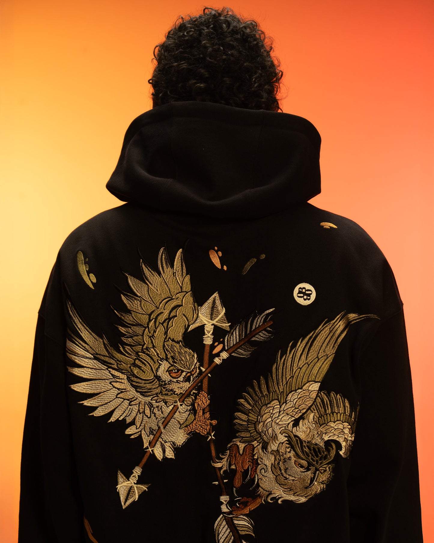 BLACK NOCTURNAL HOODIE