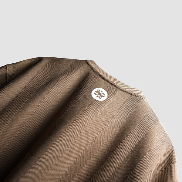 BASIC GREIGE  T-SHIRT