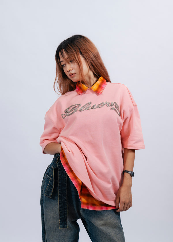 Strawberry Pink Iced T-Shirt