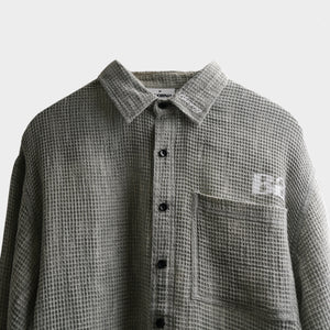 Marble Grey Waffle Shirt