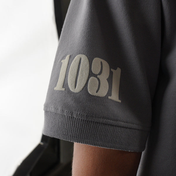 GREY POLO T-SHIRT