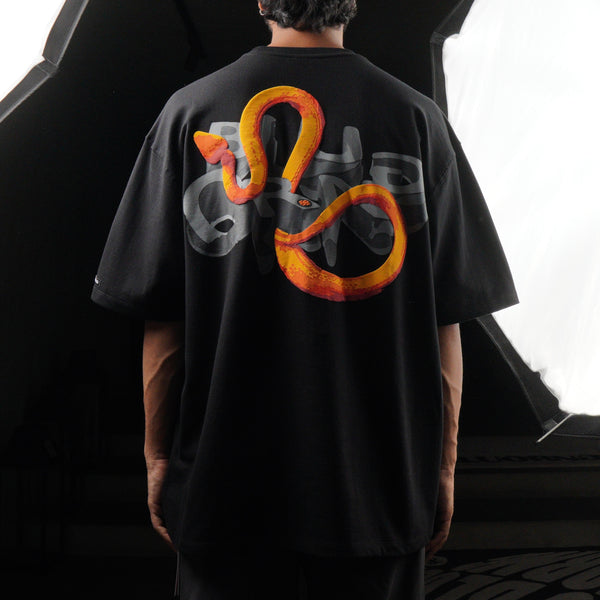 BLACK SNAKE T-SHIRT