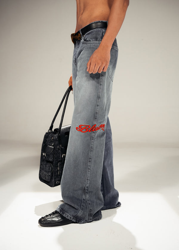Cloud Stone Grey Denim