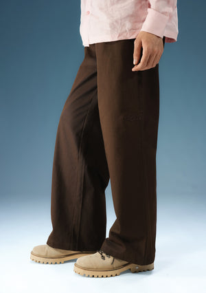 Toffee Brown Twill Pants