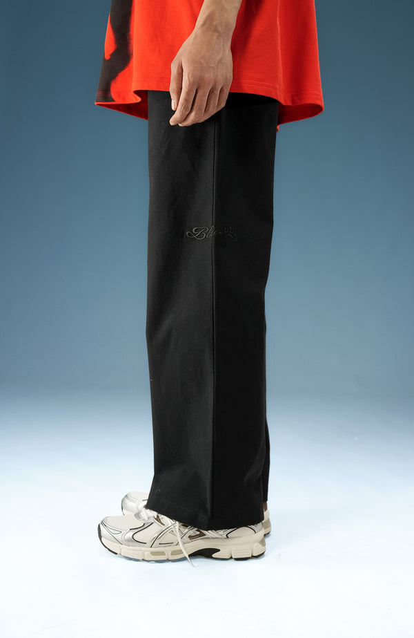 Black Twill Pants