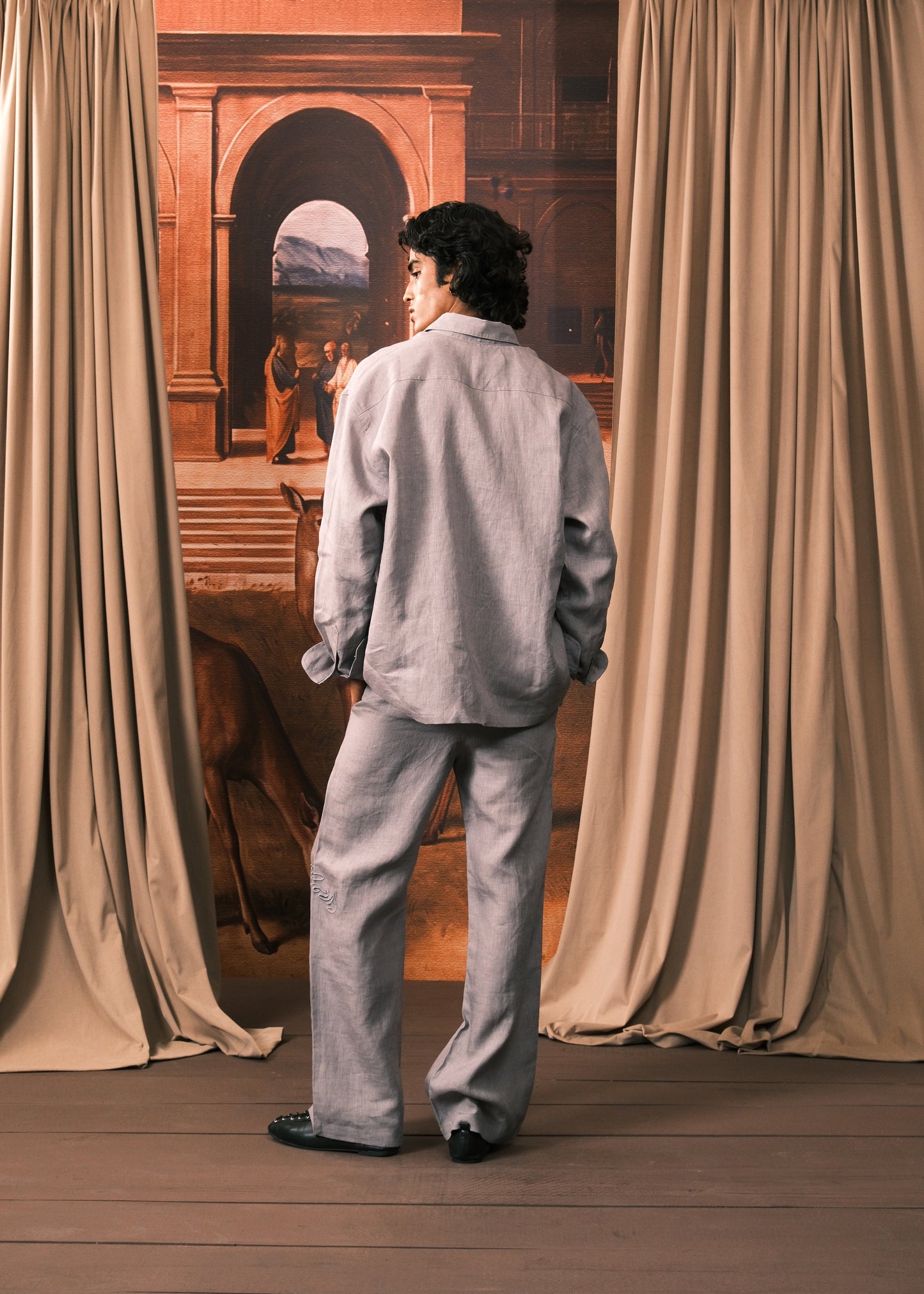 Fog Linen Trouser