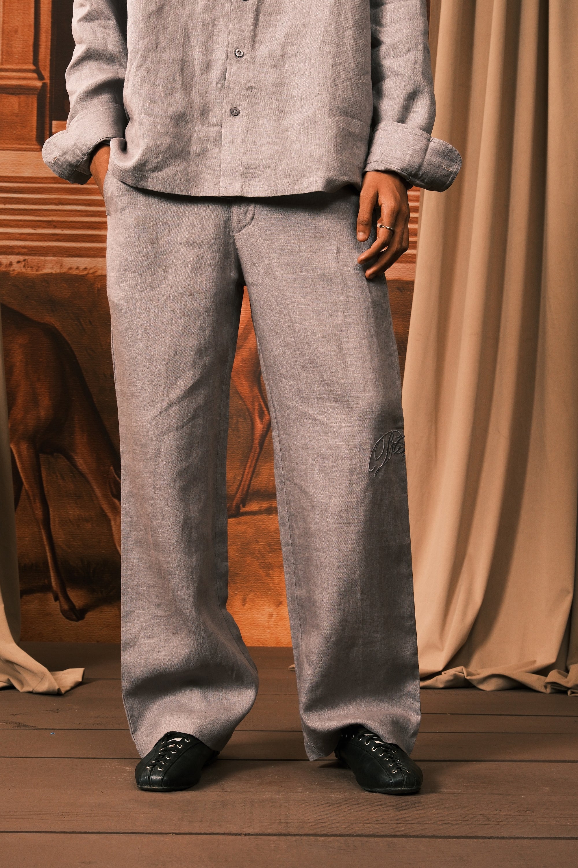 Fog Linen Trouser