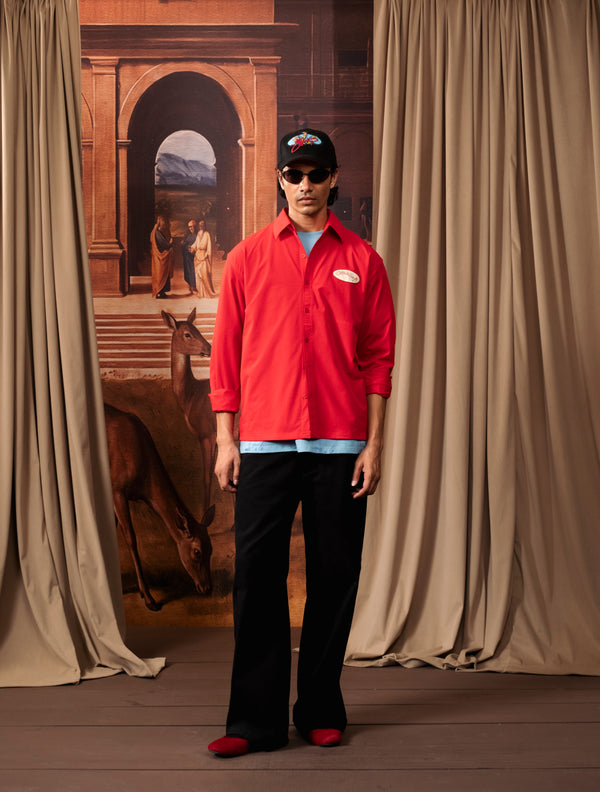 Flame Red Shirt