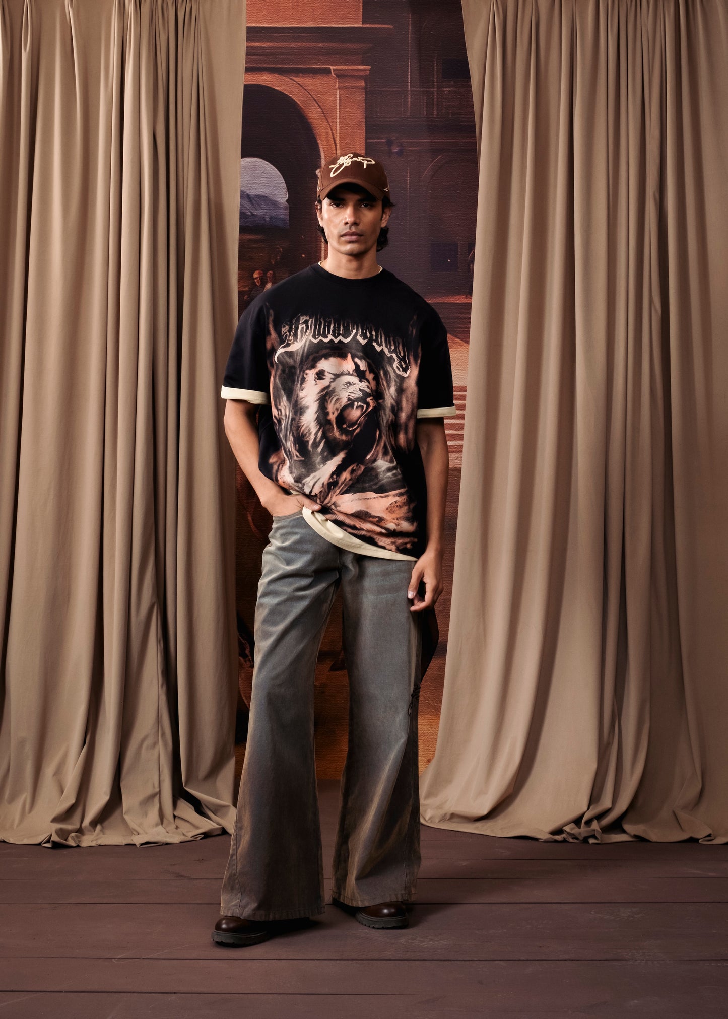 Black Wash Mane Fury T-Shirt