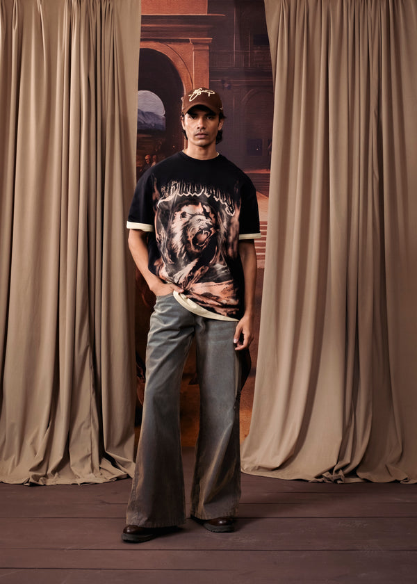 Black Wash Mane Fury T-Shirt