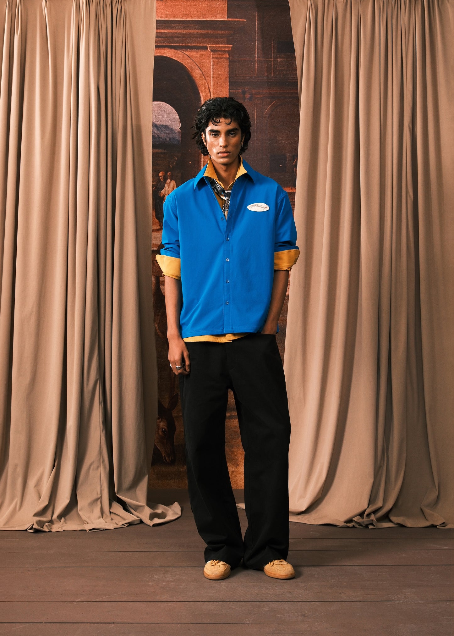 Blue Aster Shirt