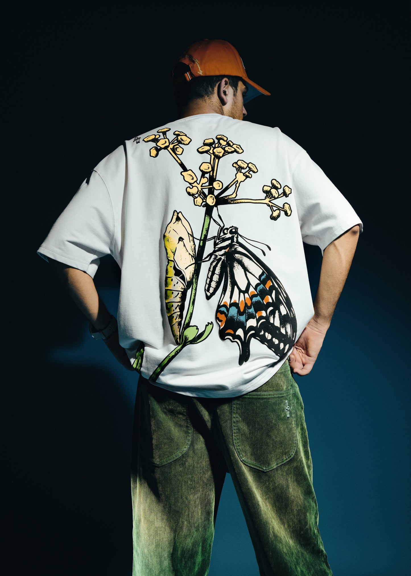 White Cocoon Bloom T-Shirt