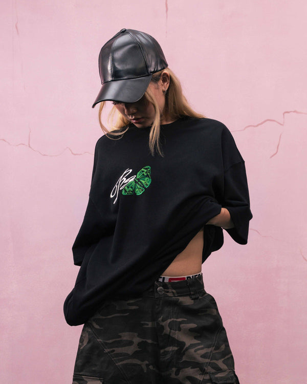 Black Emerald Wings T-Shirt