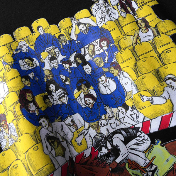 BLACK TURF CLUB T-SHIRT - STYLISH TEE