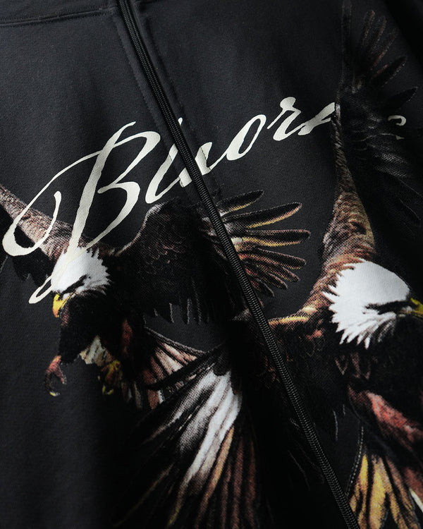 Claw Stoop Zipper Hoodie