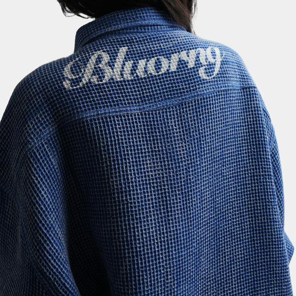 BLU WAFFLE SHIRT