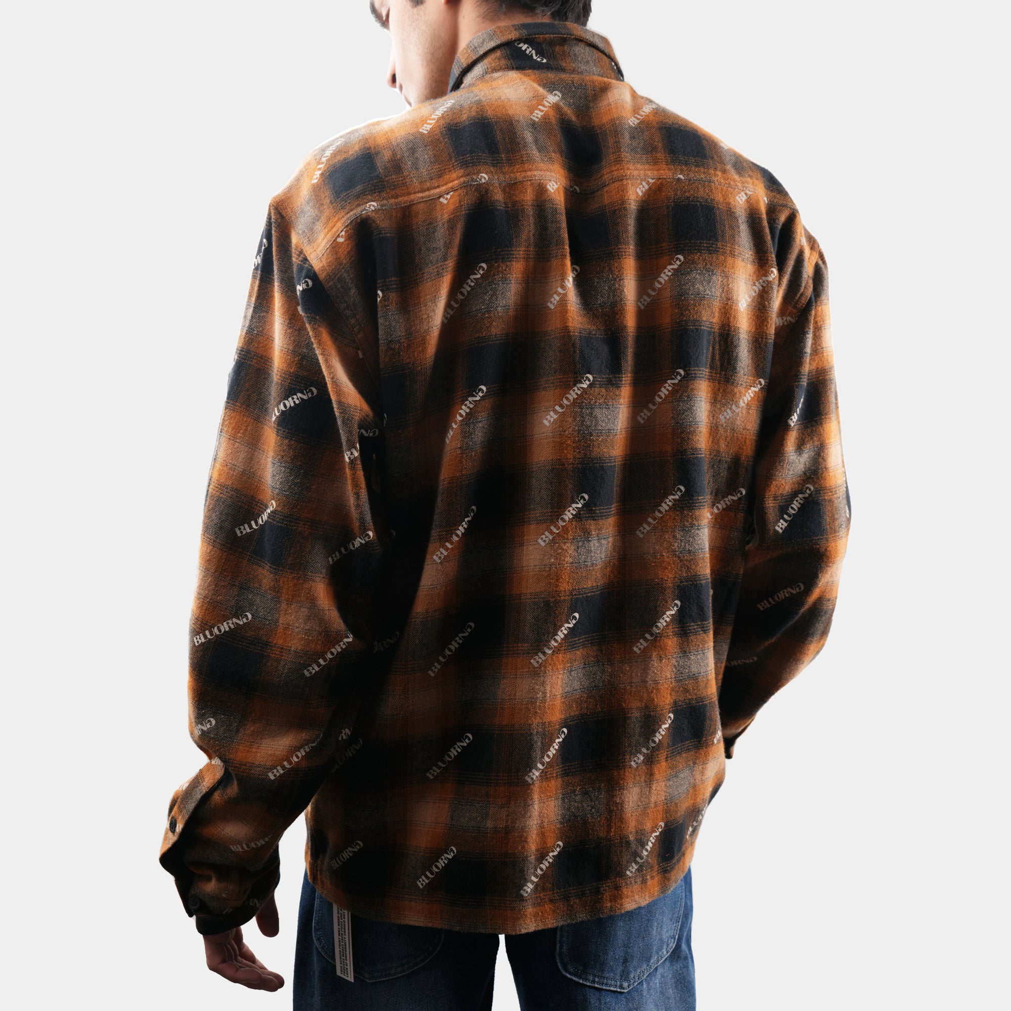 OCHRE FLANNEL SHIRT