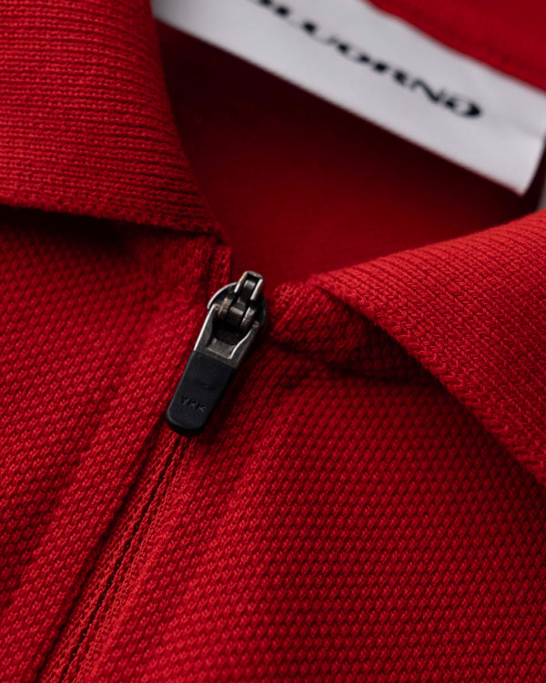 Red Retro Rev Premium Polo T-Shirt