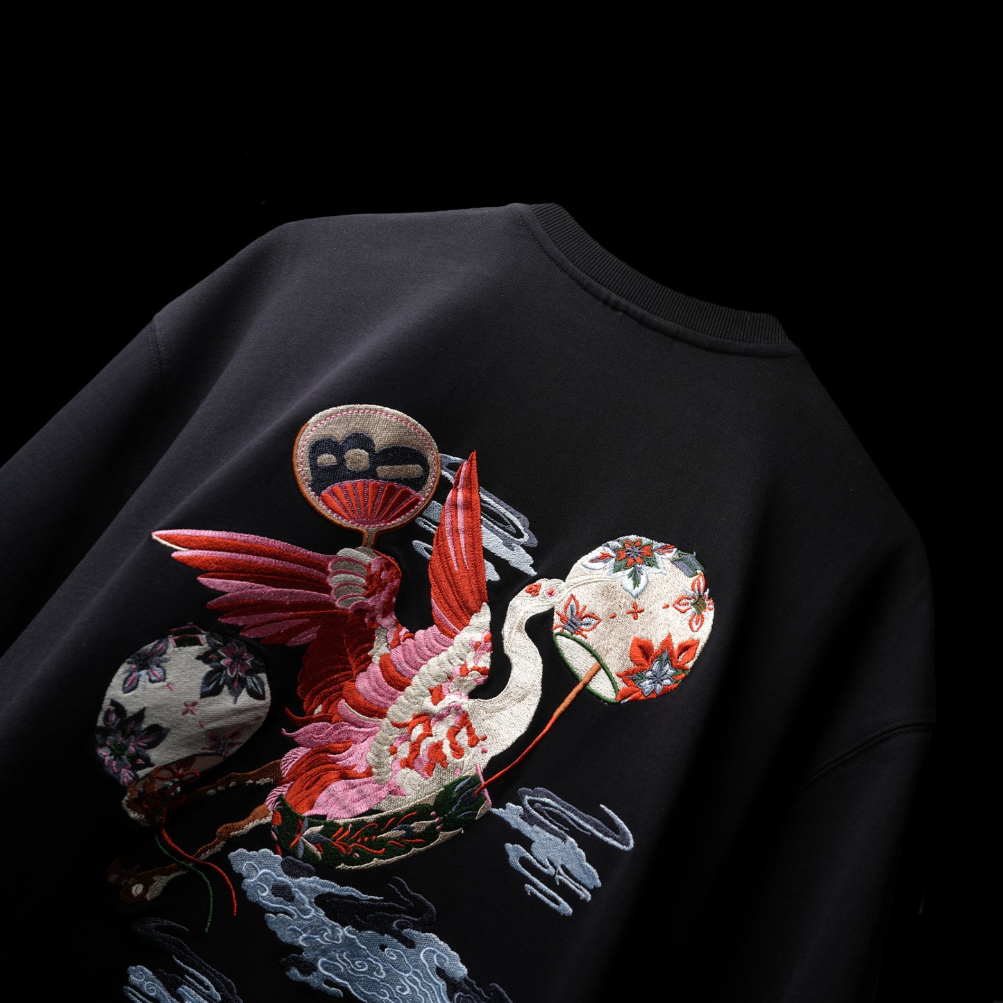 BLACK CRANE T-SHIRT