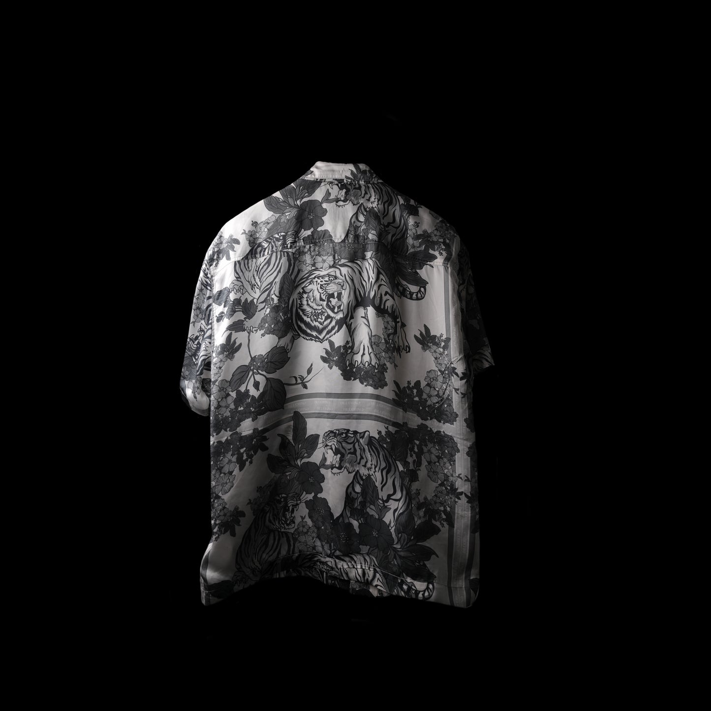 AMBUSH GREY SATIN SHIRT