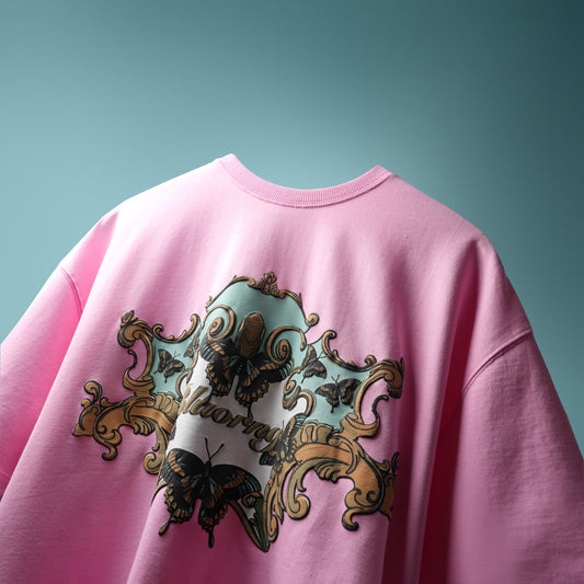 flamingo-gold-luxury-oversized-tshirt