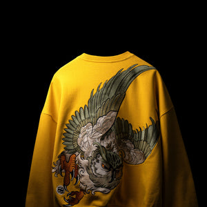 Yellow Nocturnal Sweatshirt