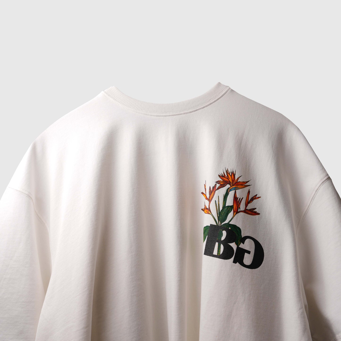 WHITE BIRD OF PARADISE T-SHIRT
