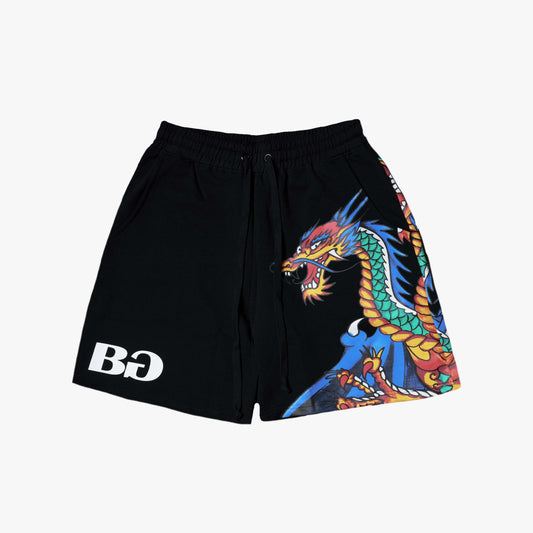 BLACK SHENRON 3 SHORTS