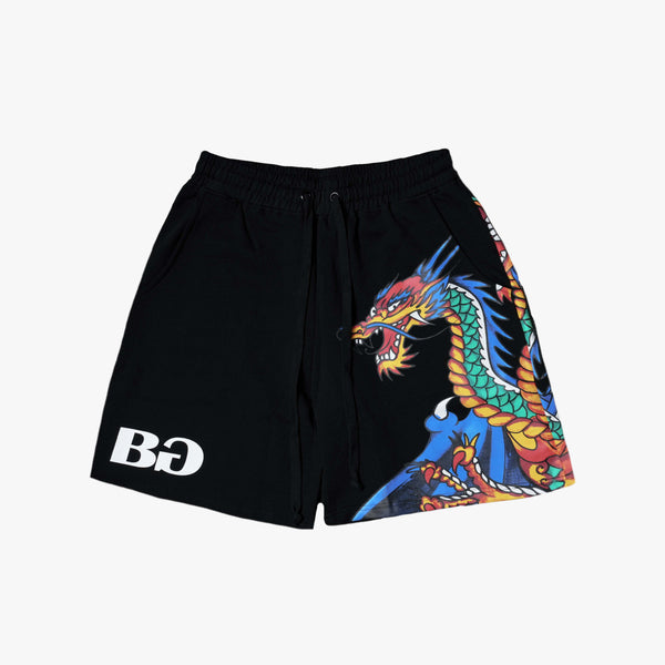 Black shenron 3 Shorts