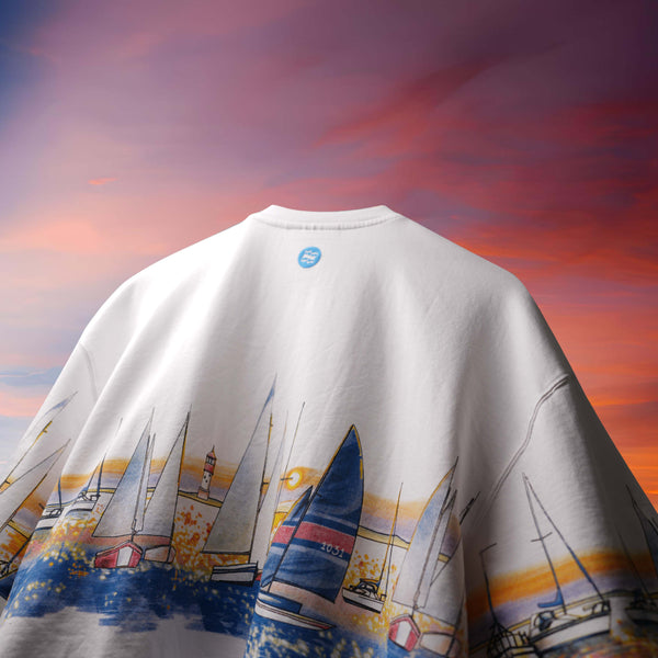 White Sail Set T-Shirt