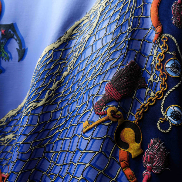 COBALT BLU CATCH T-SHIRT  - Oversized T-Shirt