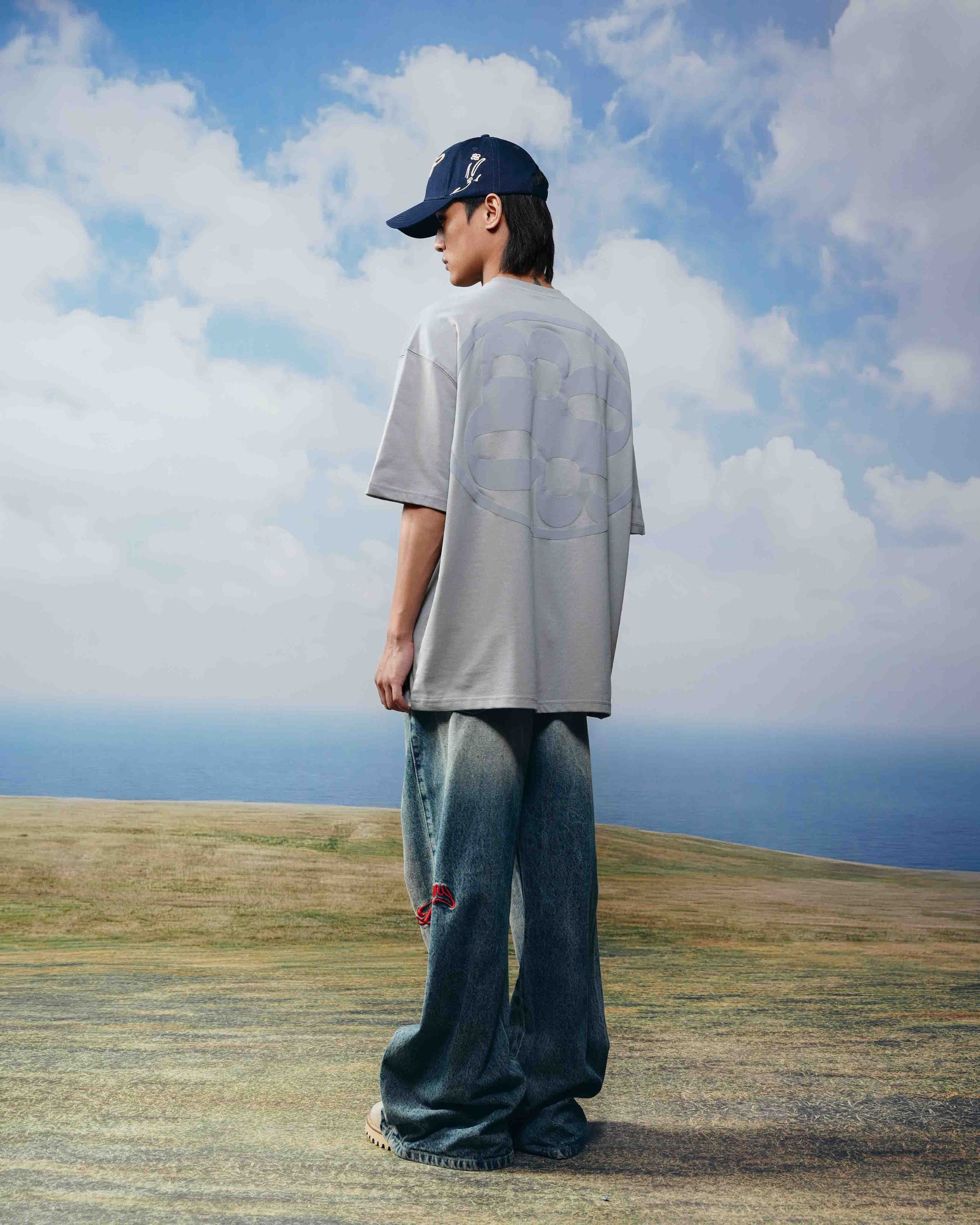 Premium grey oversized tshirt