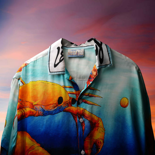 GOLD DIGGER SATIN SHIRT
