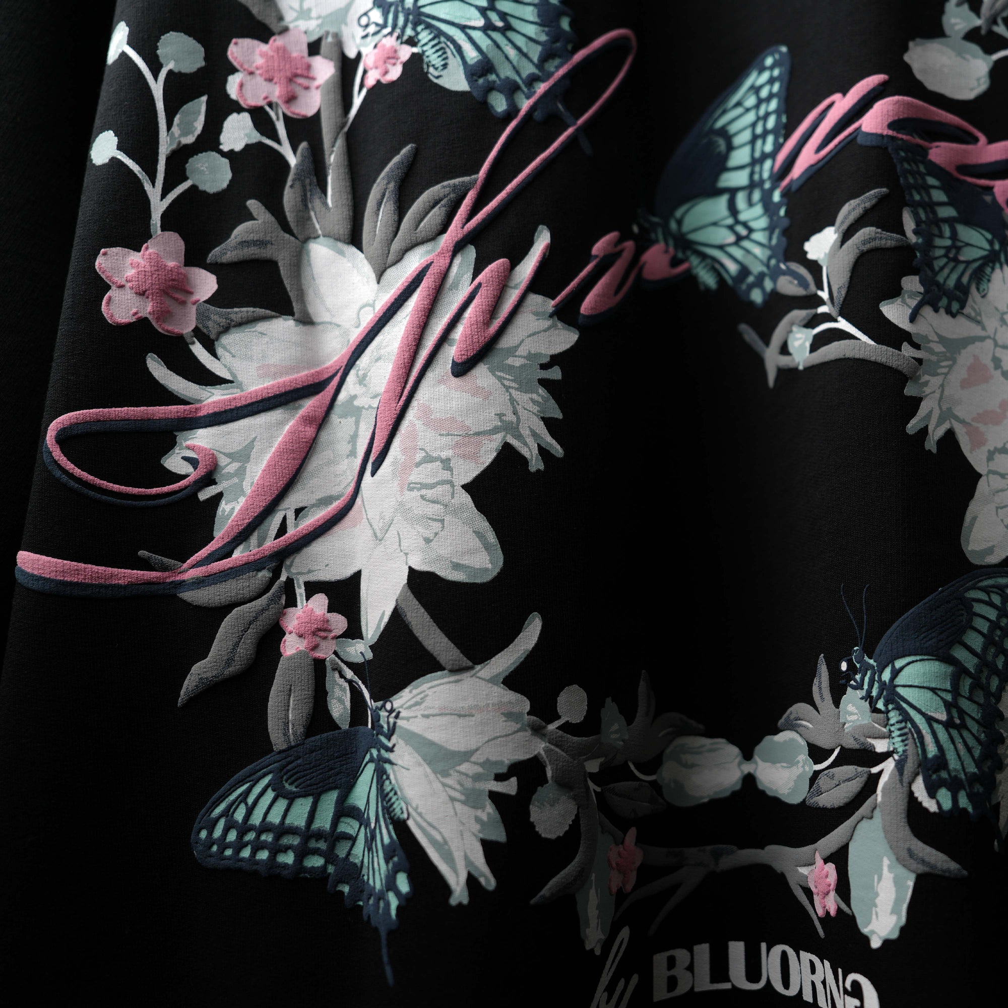 Black Fresh Threads T-Shirt