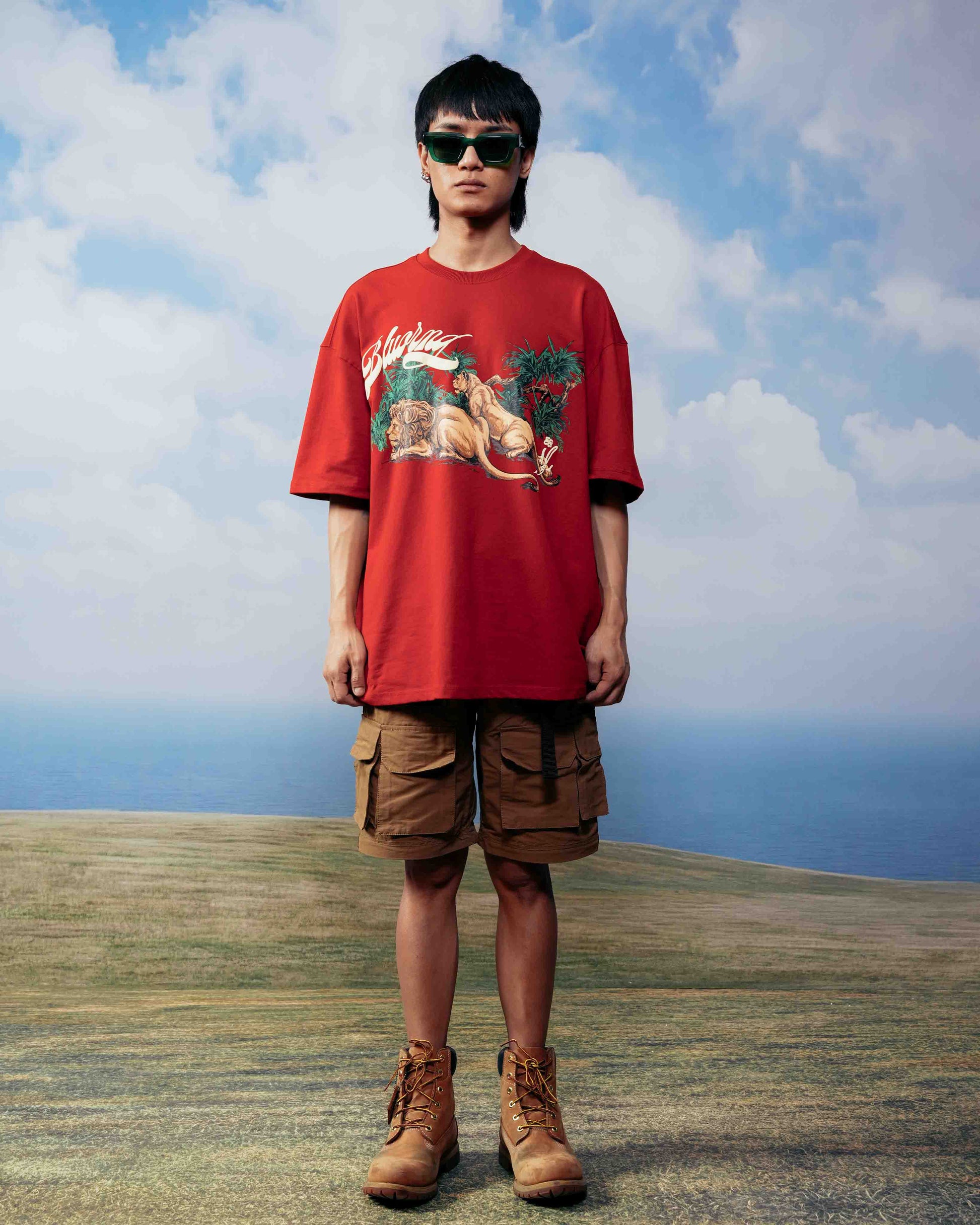 Savanna red t-shirt