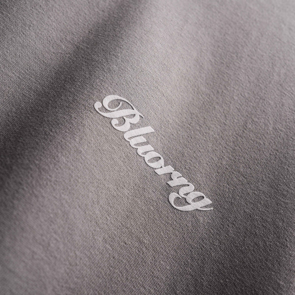 Grey premium oversized t-shirt with bold puff print