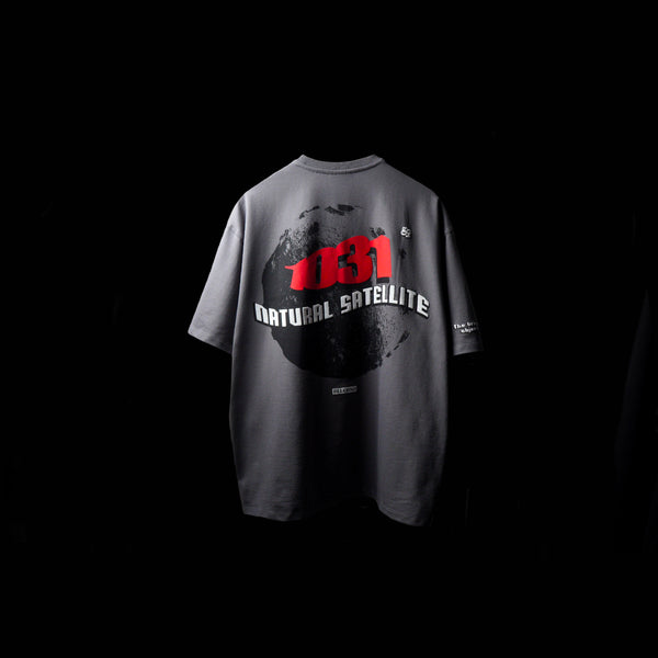 GREY SATELLITE T-SHIRT